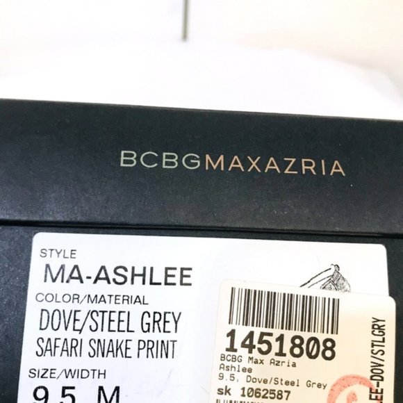 BCBG Max Azria Snake Print Heels • Size 9.5 US • Stiletto Pumps • Animal‑Print S - Picture 3 of 6